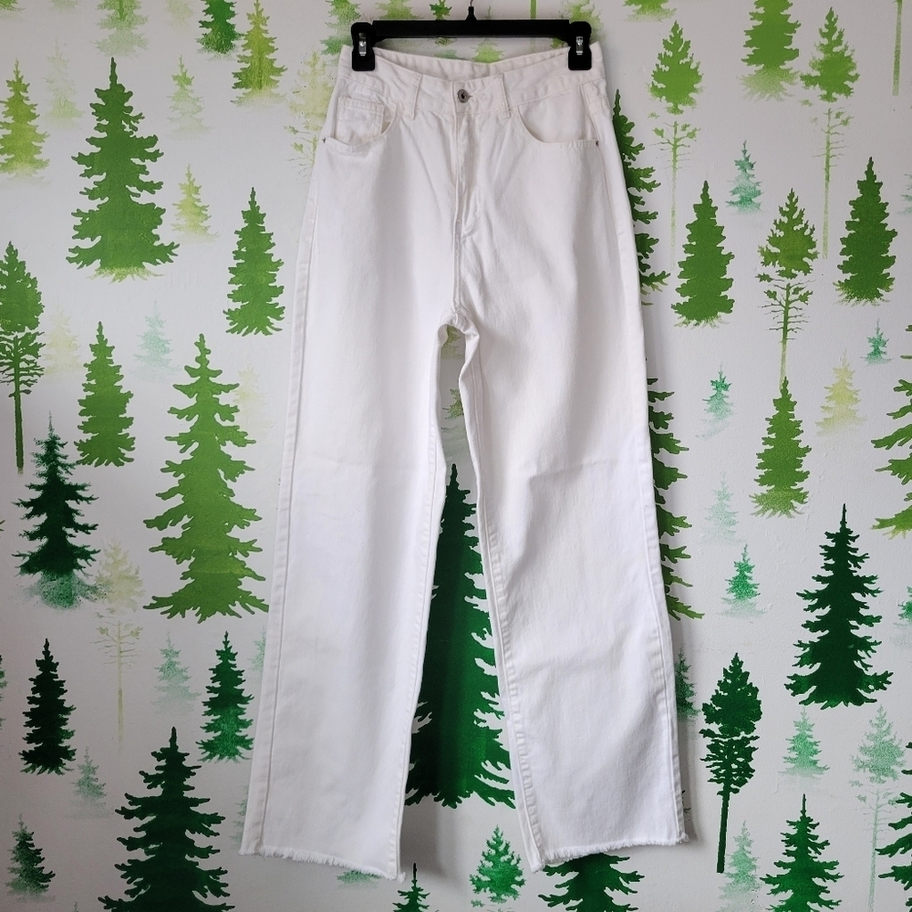 Shein White Jeans